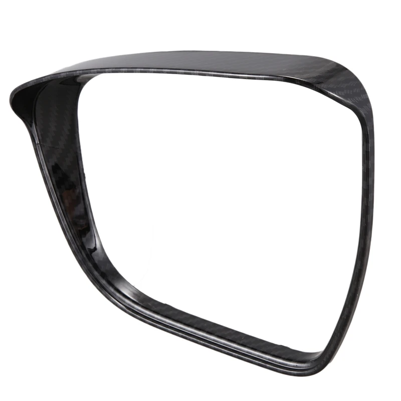 Чехлы для автомобильных зеркал заднего вида из АБС углеродного волокна дождевая