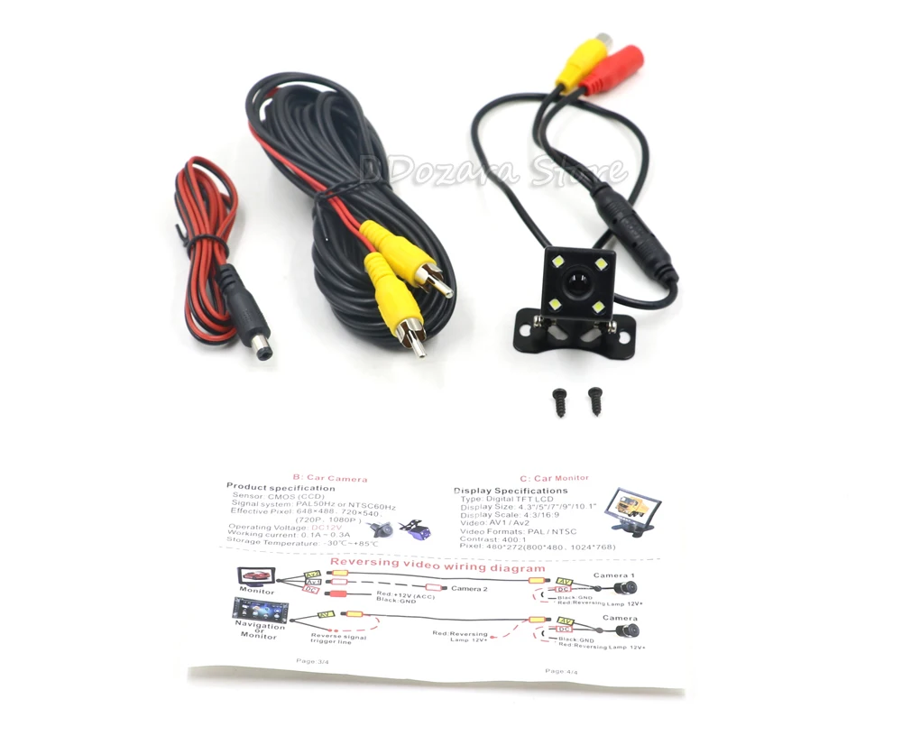 Камера заднего вида автомобильные аксессуары камера монитор
