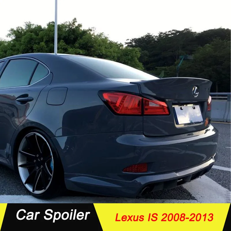 Задний багажник из углеродного волокна утиный спойлер заднее лобовое стекло