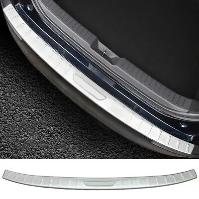 

Steel Silver Outer Rear Bumper Guard Plate Trim 1pcs For Mazda CX-30 2019-2020