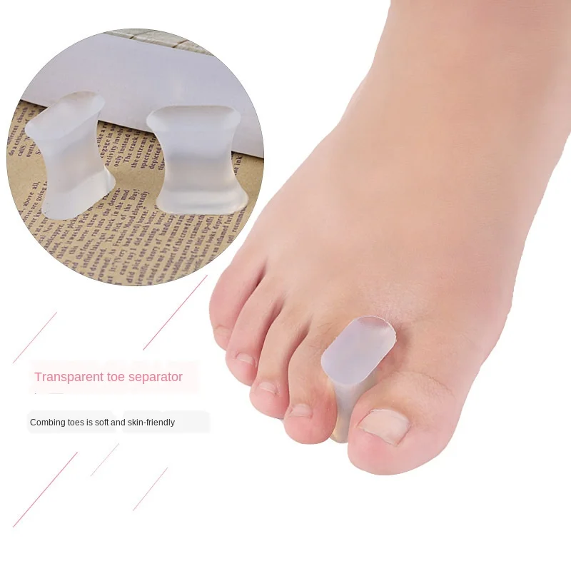 

1 Pair Hallux Valgus Braces Toe Separator Overlapping Toes Rehabilitation Treatment Foot Bone Orthotic Device Feet Care Insoles