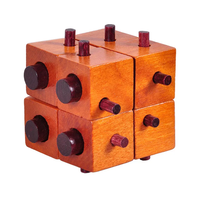 Головоломка Монтессори развивающая Волшебная коробка из 8 частей для взрослых и