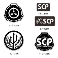 scp foundation cosplay set decorated sticker car motorcycle helmet skateboard suitcase computer sticker