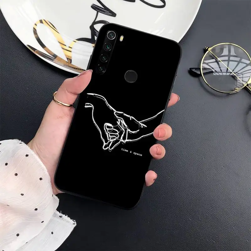 

Black white lines ART Phone Case For Xiaomi Redmi 7 8 9t a3Pro 9se k20 mi8 max3 lite 9 note 9s 10 pro