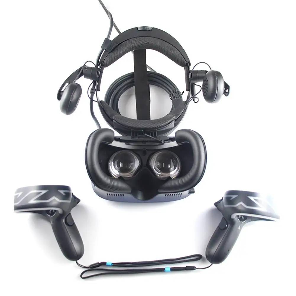 Маска для глаз из ПУ кожи VR дышащая и удобная сменная маска аксессуары