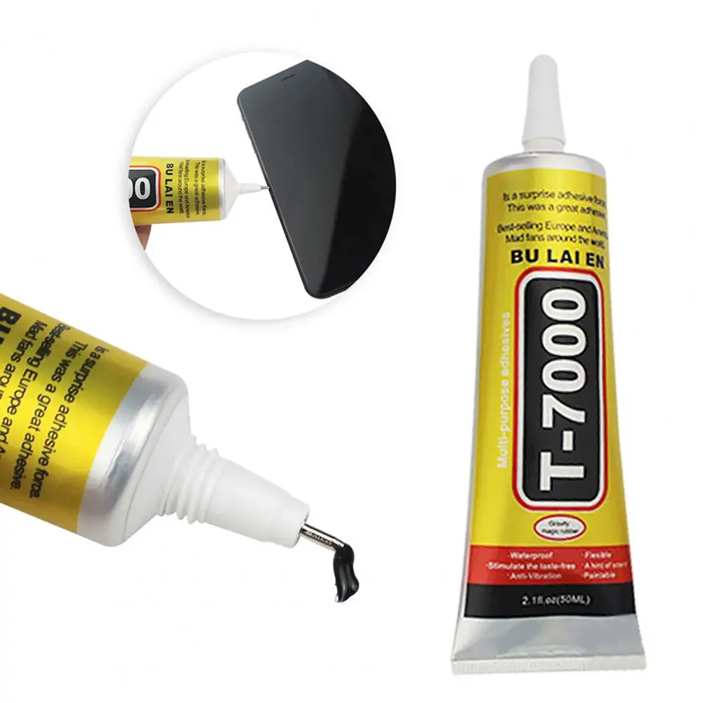 

80% Hot Sale 15ML/50ML Black Glue High Viscosity Black Liquid Glue Durable Glue Liaquid for Phone Outdoor Tools