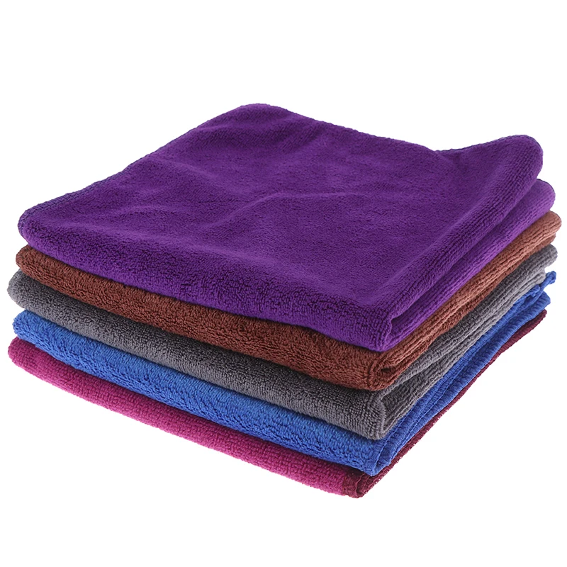 4PCS Microfibre Cleaning Auto Soft Cloth Washing Towel Duster Car Home Micro fiber Towels 40*40cm | Дом и сад