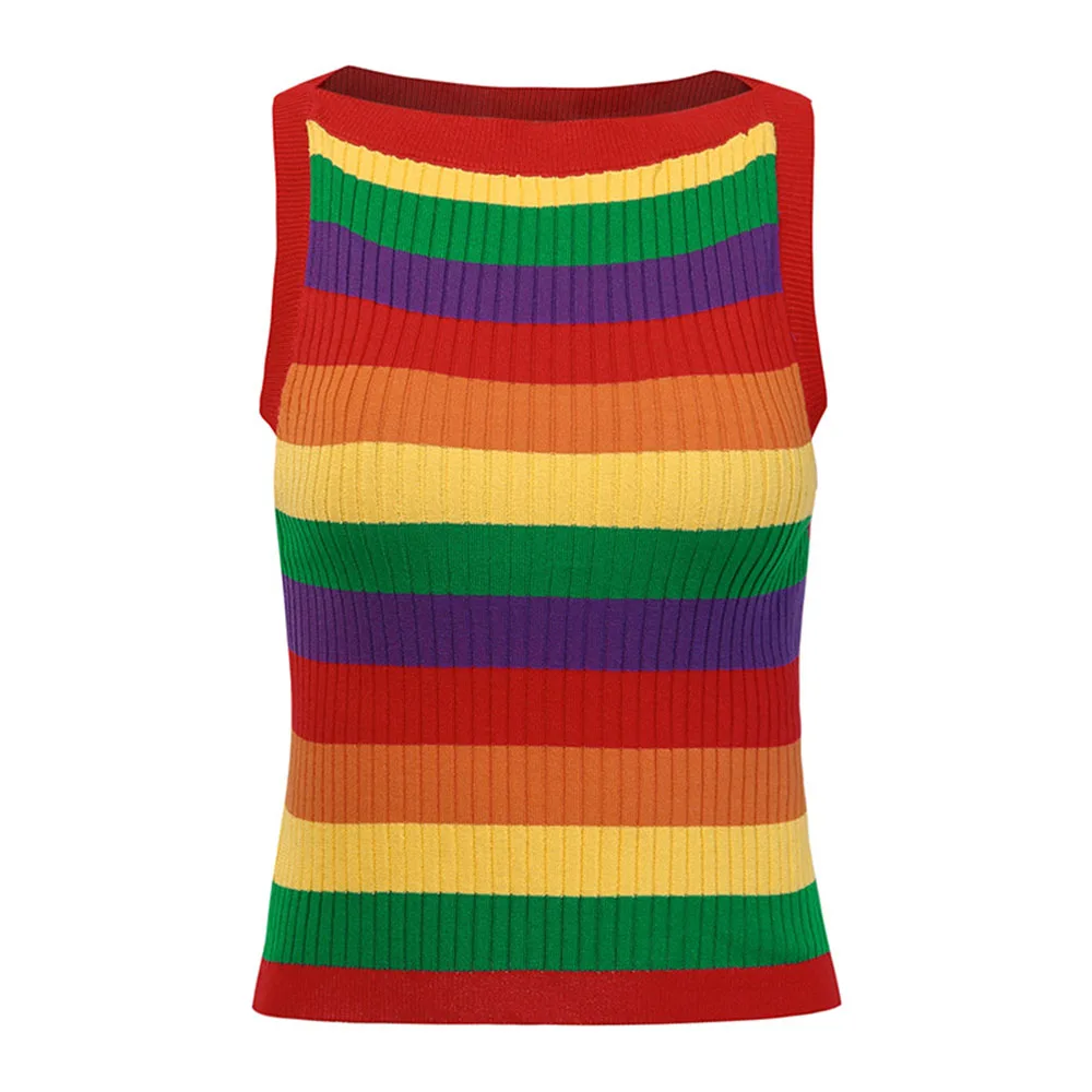 Топ на бретелях для женщин сексуальный жилет модная футболка без рукавов