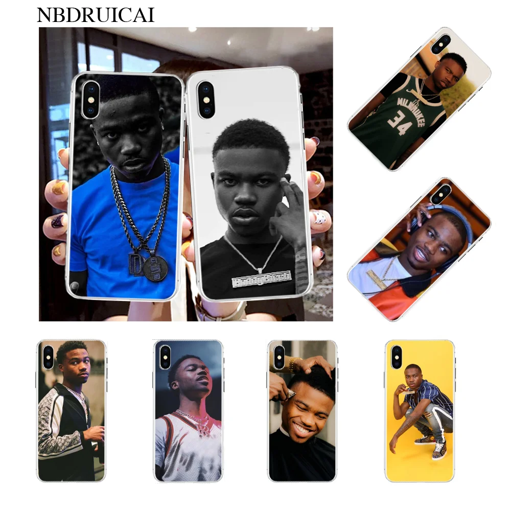 NBDRUICAI Rap Roddy Ricch TPU мягкий чехол для телефона iPhone 11 pro XS MAX 8 7 6 6S Plus X 5S SE XR | Мобильные