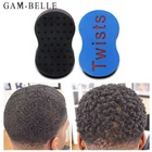 Волшебная губка для волос GAM-BELLE, губка для завивки волос, волнистая катушка для завивки волос, инструмент для укладки натуральных волос