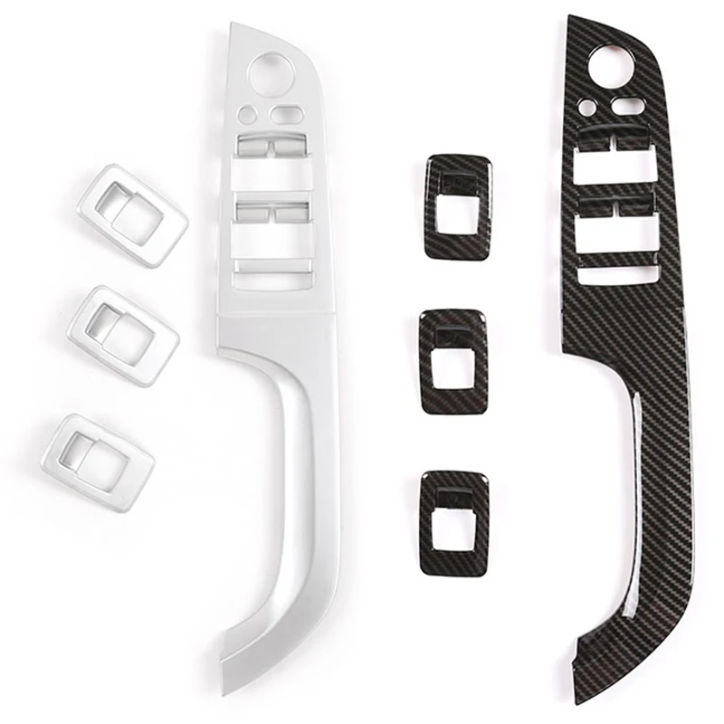 4 шт. автомобильная оконная подъемная кнопка панель рамка накладка декоративная