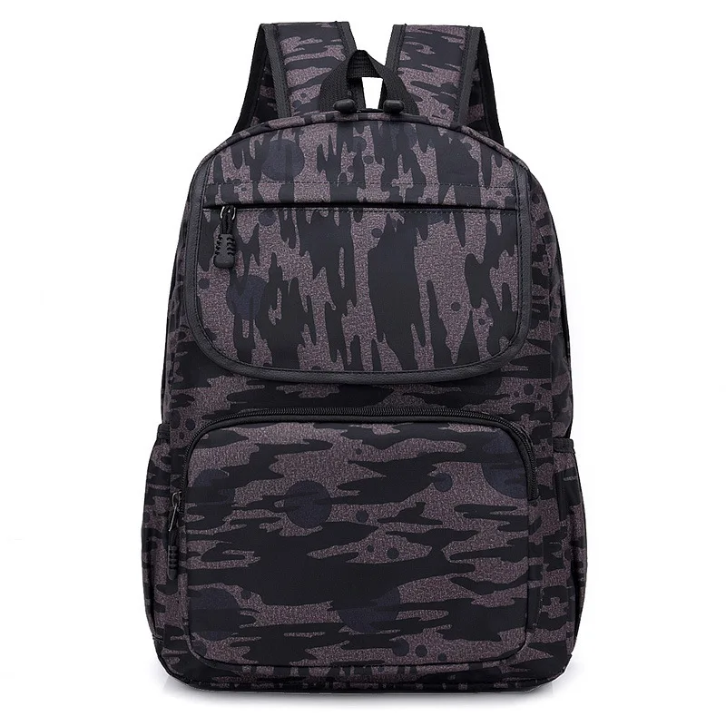 2023 Vintage women large capacity travel backpack Nylon Kids School Bag for Boys and Girls. Camouflage children backpacks