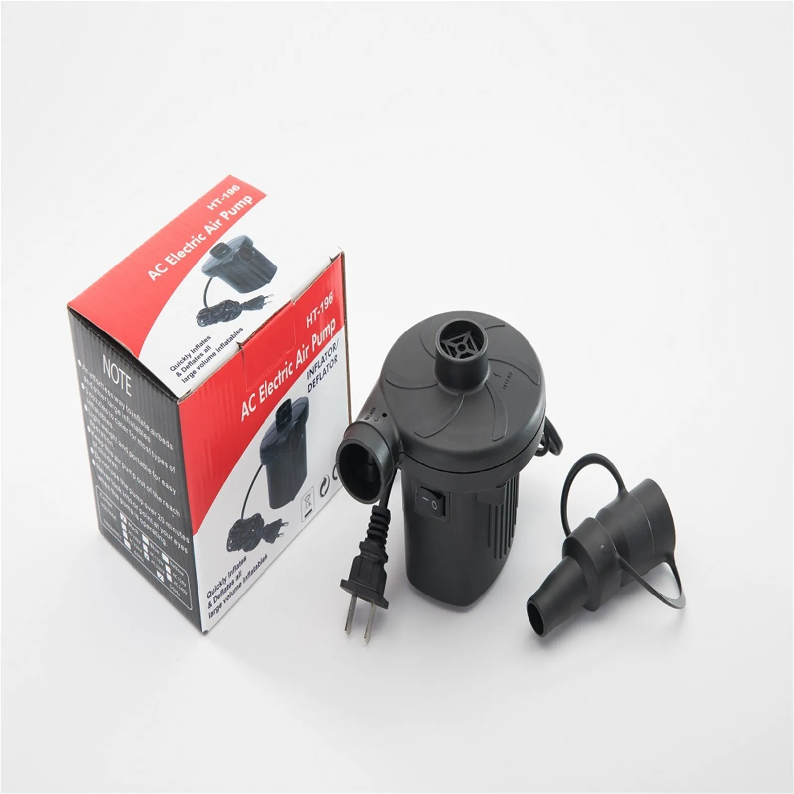 Надувной насос 12 В электрический воздушный для кемпинга матрас портативный