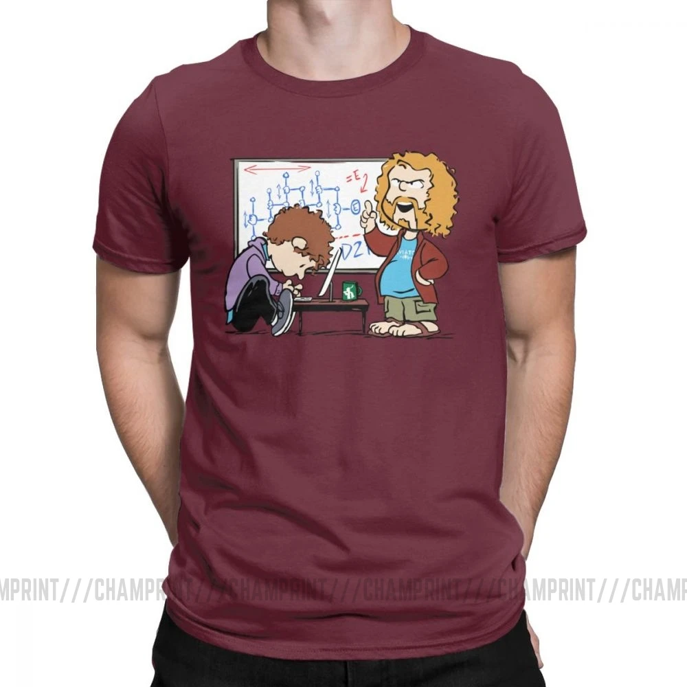 Pied Piper's Peanuts Кремниевая долина футболки для мужчин Aviato Hooli Geek Tv Nerd Richard забавные хлопковые футболки с коротким рукавом подарок - Цвет: Бургундия