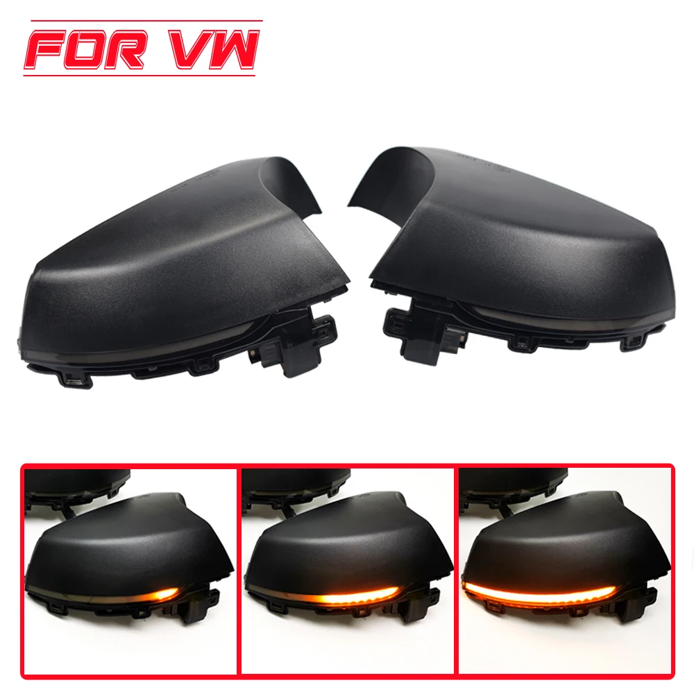 

LED Dynamic Turn Signal Flashing Light For Volkswagen VW Polo MK5 6R 6C 2009 - 2016 2017 Side Rear-View Mirror Indicator Blinker