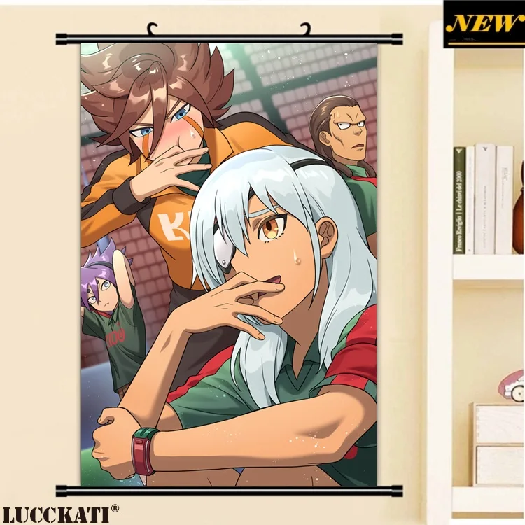 Inazuma Eleven GO Ichirouta Mamoru Shirou Hiroto Yuuto Haruya male cameltoe cartoon anime wall scroll canvas painting poster | Дом и сад