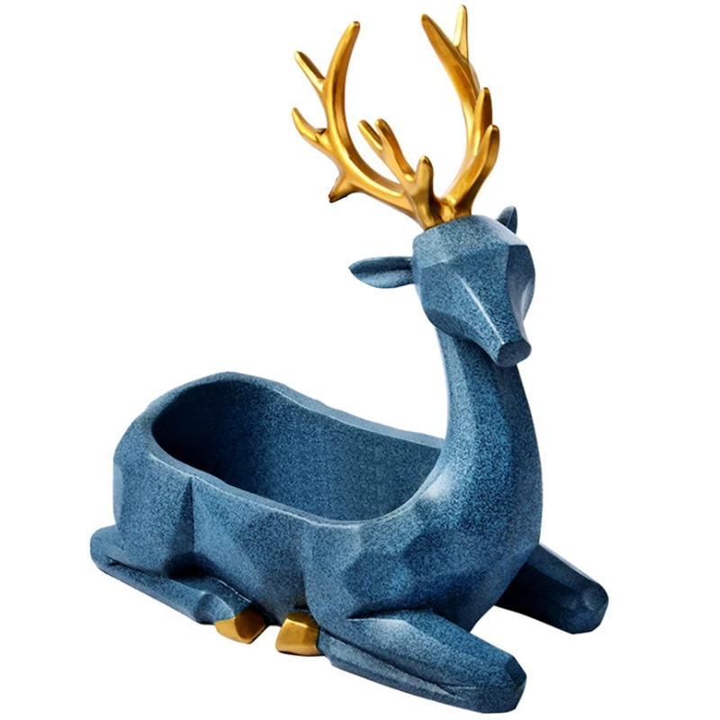

Kawaii Cartoon Deer Pen Holder Resin Creative Office Desk Accessories Organizer Stationery Cute Decoration Holder