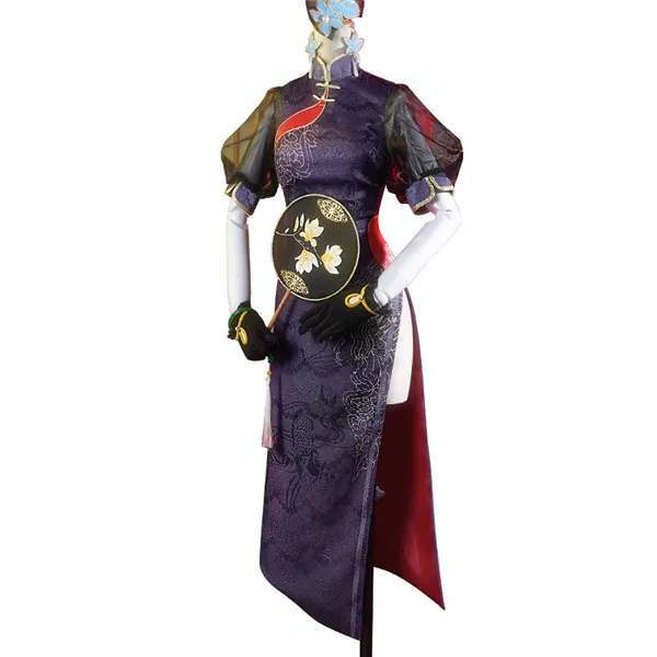 Костюм для косплея принцессы из японского аниме ONE PIECE Perona Cheongsam Ghost в китайском