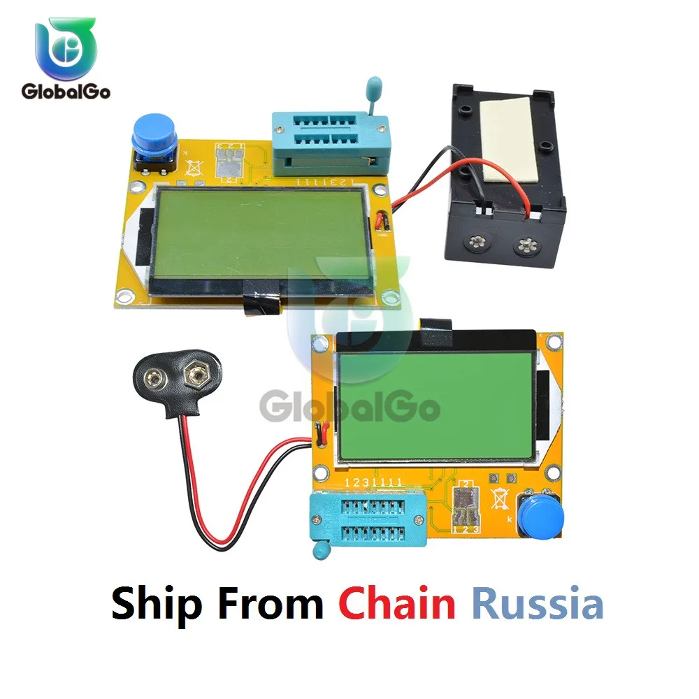 Тестер транзисторов Цифровой тестер с ЖК дисплеем|Фарадаметры| |