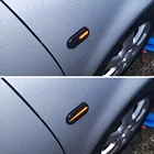 Светодиодный динамический боковой габаритный светильник Тель поворота для Volkswagen VW Bora Golf 3 4 Passat 3BG Polo SB6, 2 шт.