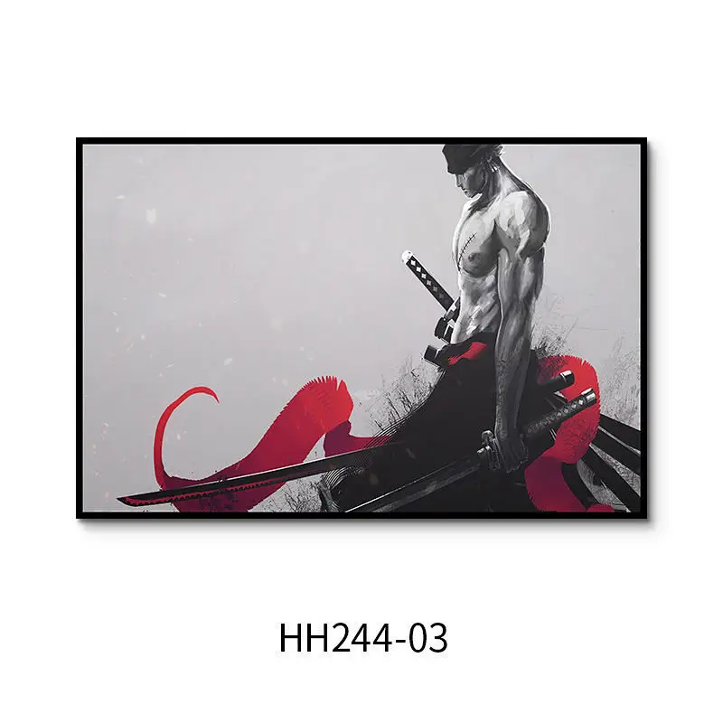 

One Piece Poster One Piece Luffy Ace offers a reward order wanted high-definition art home decoration comic surroundings