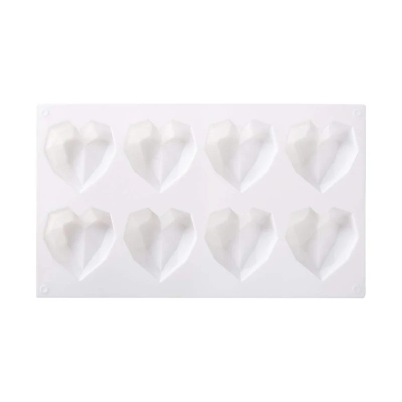 Термостойкость силиконовый чехол капкейк сердечко сковорода 3D Смола