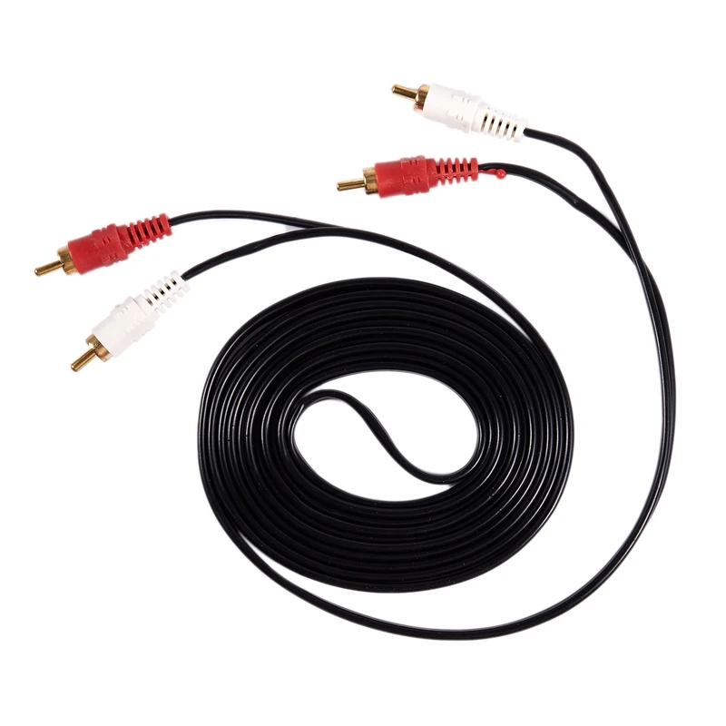 3 м/10ft 2 RCA мужчина к Мужской Двойной Стерео AV аудио видео кабель|Кабели HDMI| |