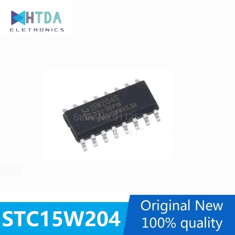 

3 шт./лот STC15W204S-35I- 15W204S-15I- SOP16