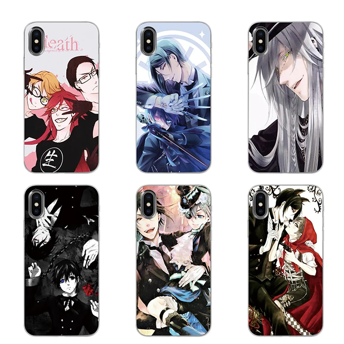 Черные силиконовые чехлы для телефонов Butler для iPhone 5 5S SE 6 6s 7 8 Plus X XS Max XR задняя крышка
