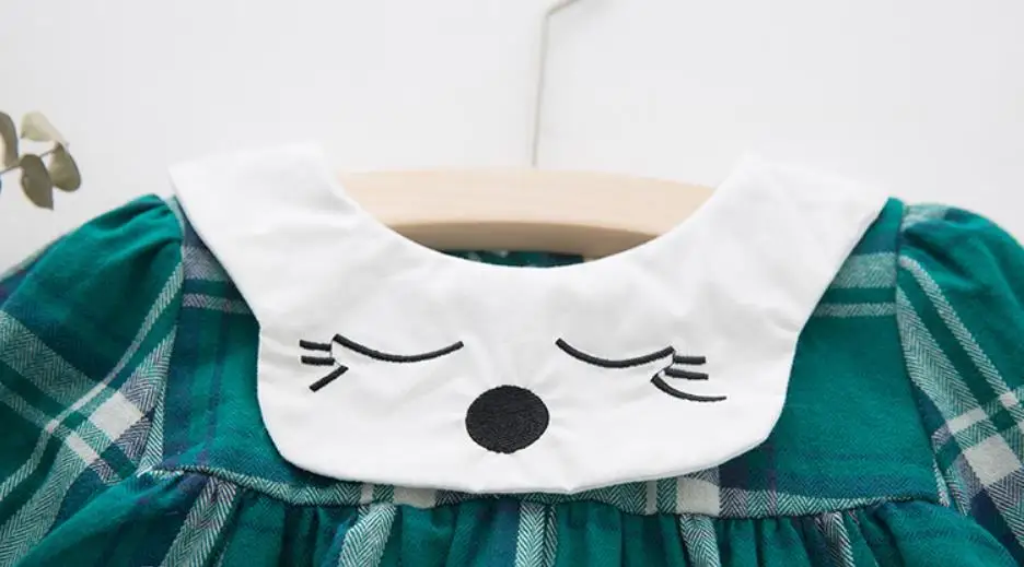 Платье для малышей одежда платья девочек коллекция 2019 года сезон осень-зима