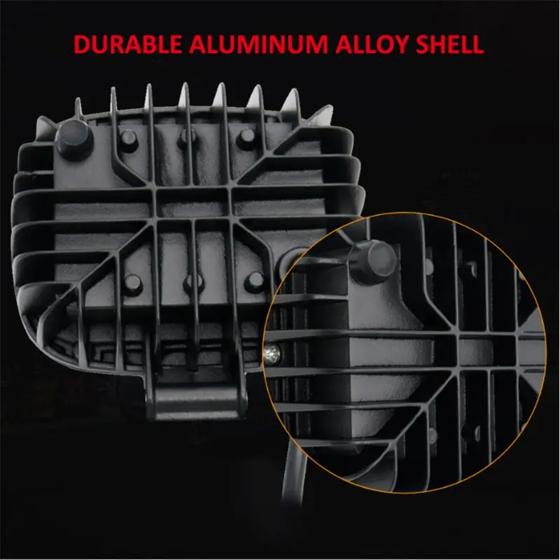 6D круглый квадратный светодиодный рабочий светильник 5 дюймов 12 В для