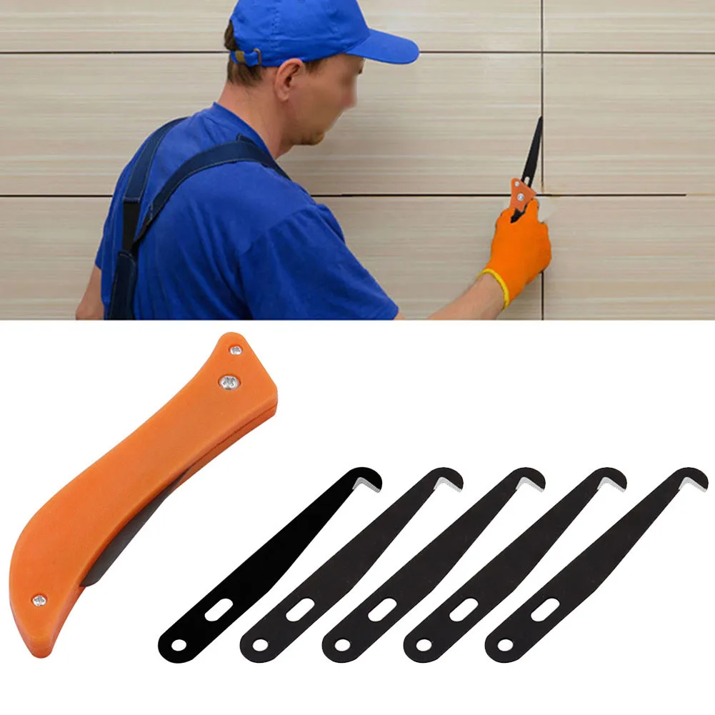 

1x Hook Blade + 5x Hook Brades Sharp Hook Blade 100% Brand New And High Quality Dicephalous Comfortable Handle Hook Blade