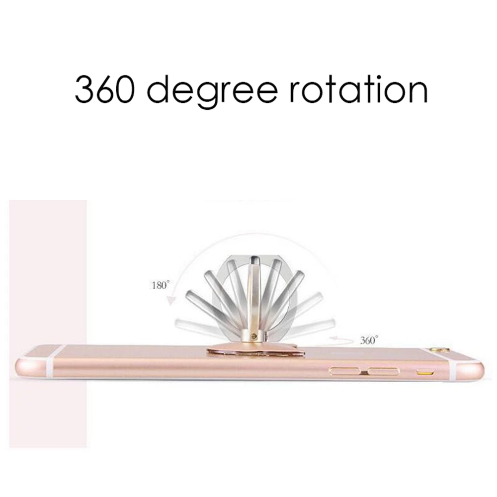 

mouse head diamond ring socket buckle stents 360 degrees rotate Mobile phone stand metal stents for smartphone/tablet