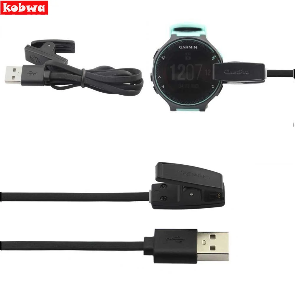 76 см зажим USB кабель зарядное устройство для Garmin Forerunner 235 630 735XT GPS бег Смарт часы