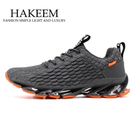 new blade running shoes man korean cool spring shoes non slip light shock absorber breathable sports shoes zapatos
