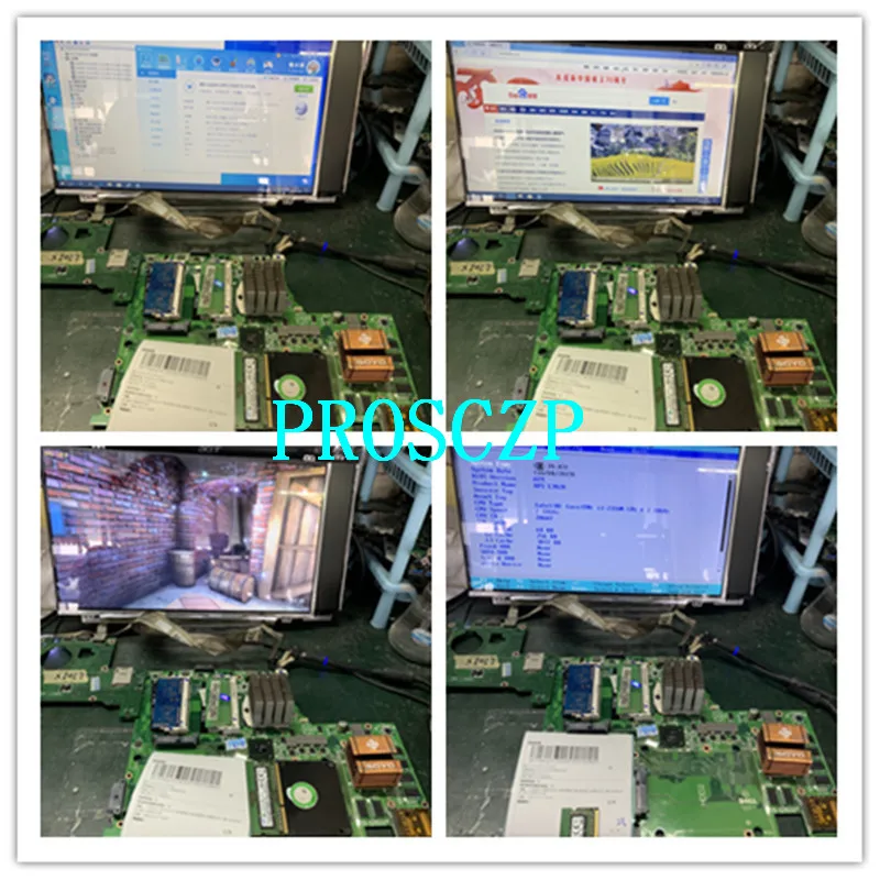 Для L702X L701X 17 Материнская плата ноутбука CN-0YW4W5 0YW4W5 YW4W5 DAGM7MB1AE1 GT555M, 3 Гб оперативной памяти, HM67 полностью протестирована