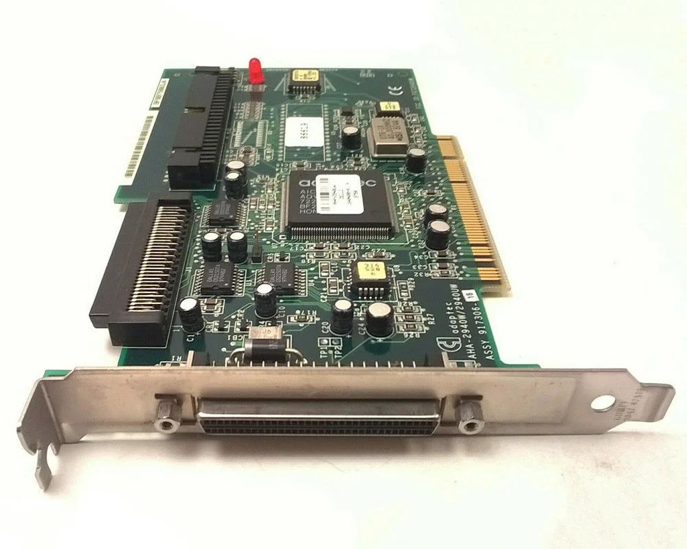 Тянут Adaptec AHA 2940UW scsi адаптер с контроллером PCI карта 50 Pin 68 ультра широкий 2940W|controller