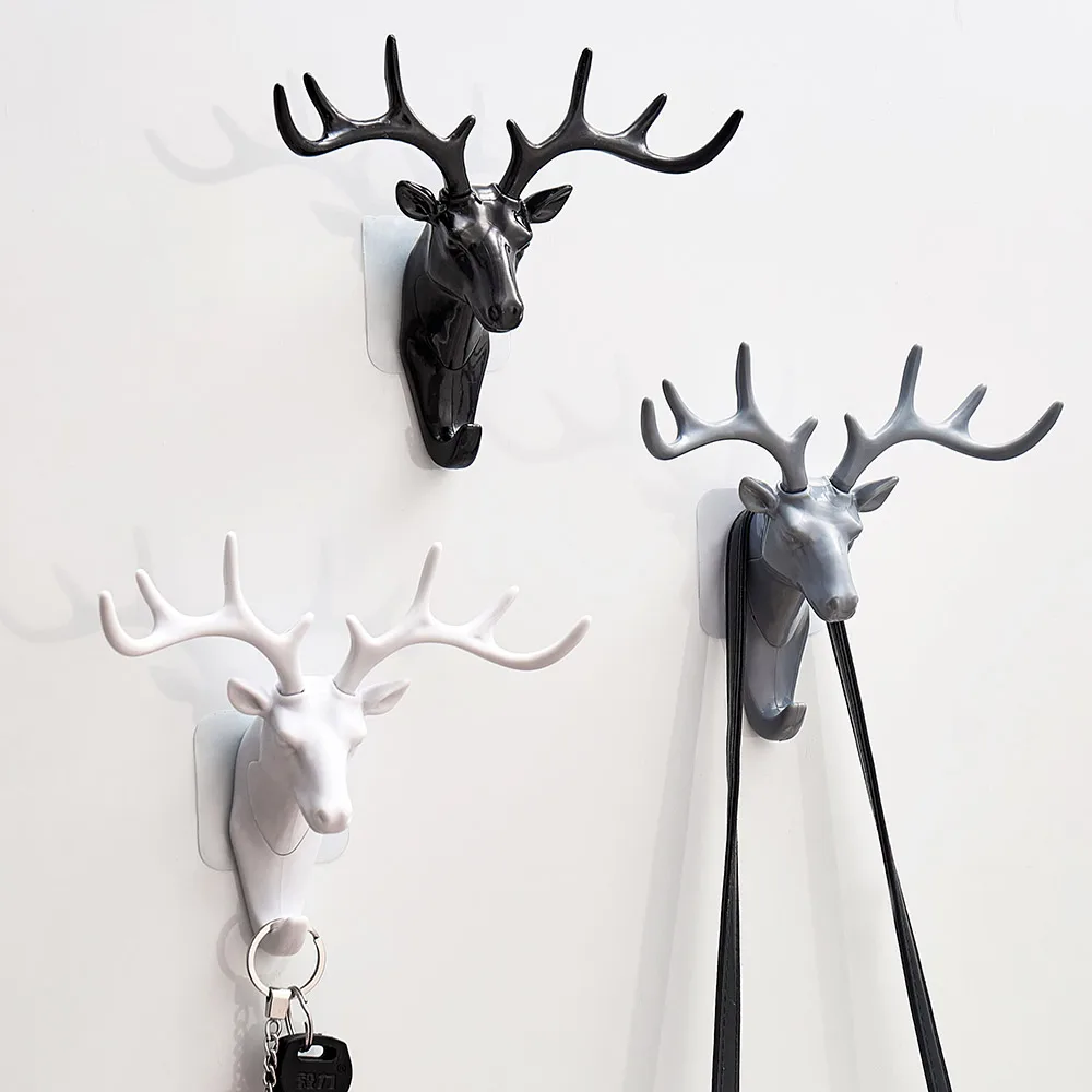 Декор для гостиной 3D крючки рогов домашние декоративные в виде животных