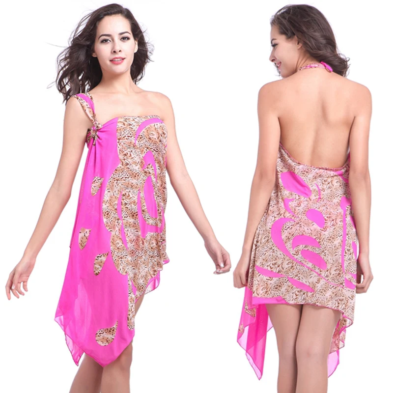 

Multi Wear 10 варианта носки 2021 Match бикини Beach износ крышки ИБП прозрачные стрейч сетка Women Convertible Beach Magic парео
