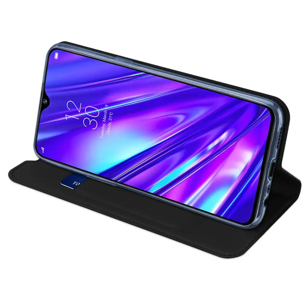 Чехол-книжка для OPPO Realme 5 Pro 5Pro кожаный чехол-книжка Q магнитный откидной Чехол