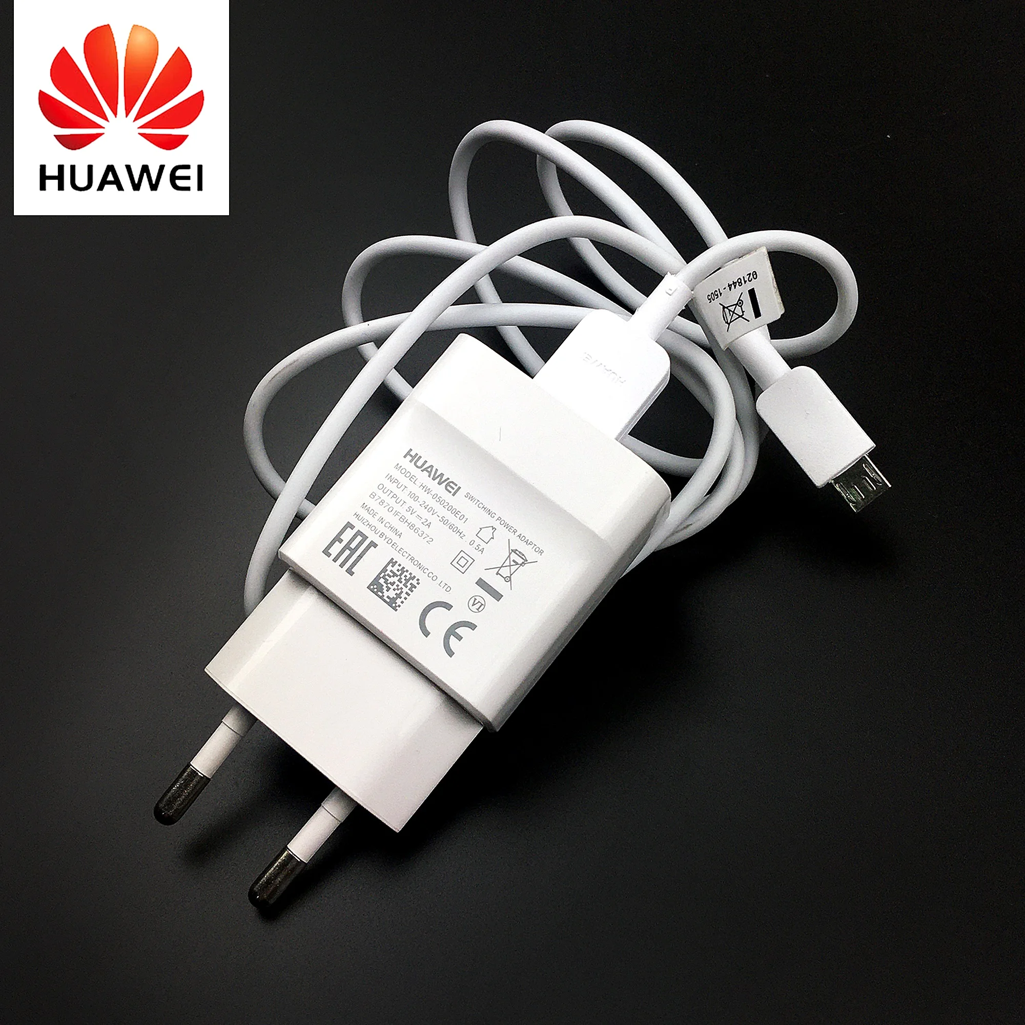 Оригинальное зарядное устройство для Huawei 5 В/2 А европейская настенная зарядка