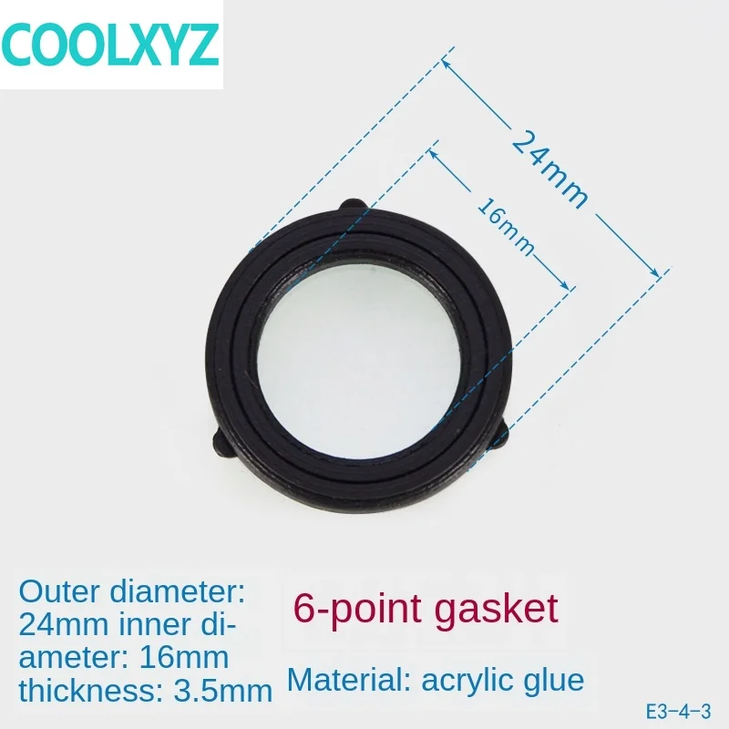 4 точки силиконовая прокладка PTFE гофрированная труба впускной шланг 6 точек 1 дюйм