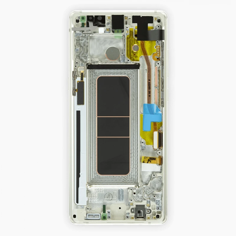 Pantalla Original Super AMOLED para Samsung Galaxy Note8, LCD, N950, N950F, piezas de repuesto con marco-2