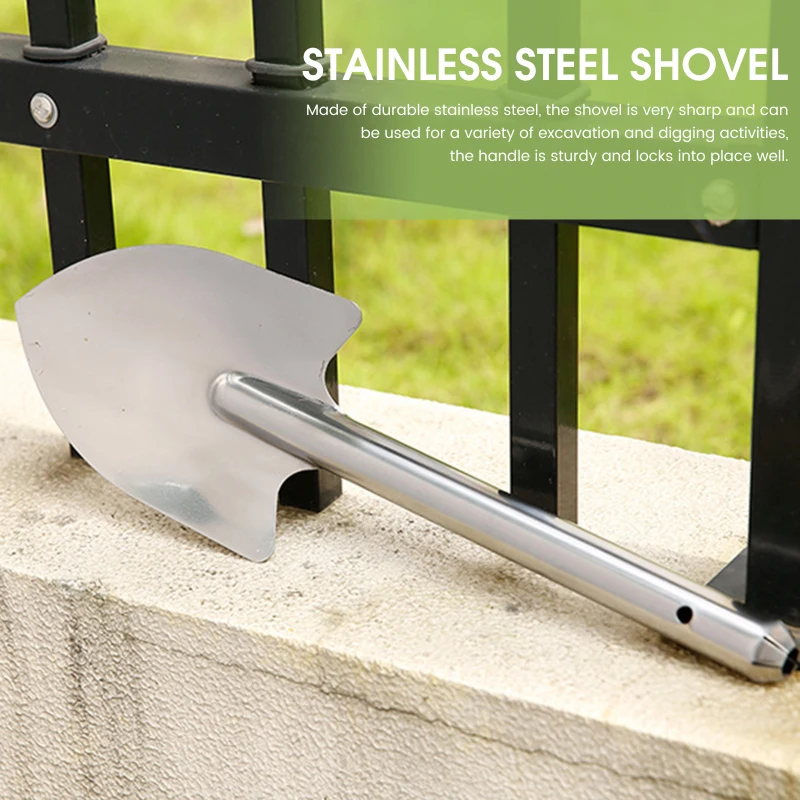 

2021 Stainless Garden Trowel Large Potting Soil Scoop Hand Shovel Tool Bend-Proof Soil Diggers for Gardening Planting Seedlings