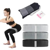 hip loop resistance bands anti slip squats expander strength rubber bands yoga gym training braided elastic band workout fitness