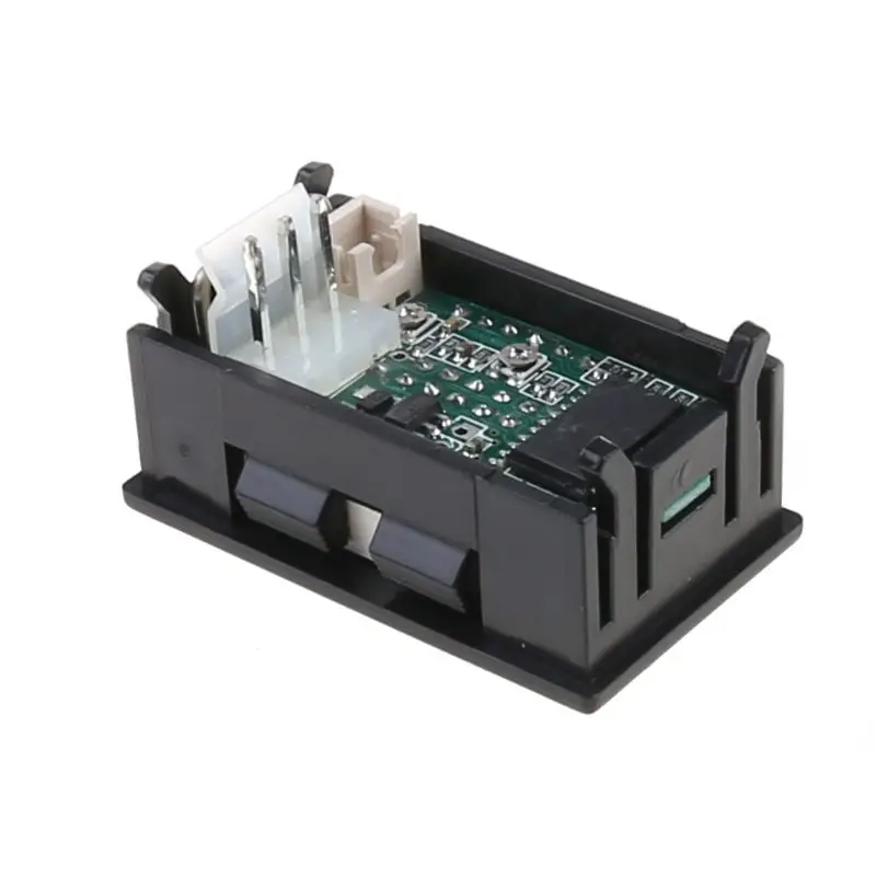 1 шт. Вольтметр Амперметр постоянного тока 100 в 10 А синий + красный светодиодный