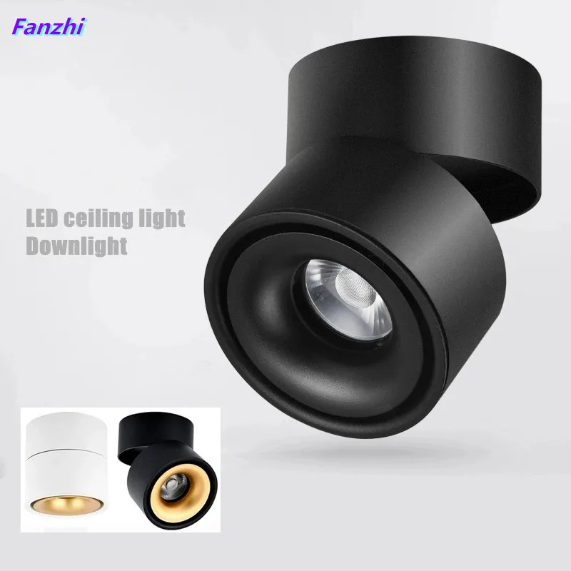 

Складной светодиодный потолочный светильник, светодиодный потолочный светильник с регулируемой яркостью/AC85-240V/8/10/12/15 Вт, с поворотом на 360 г...