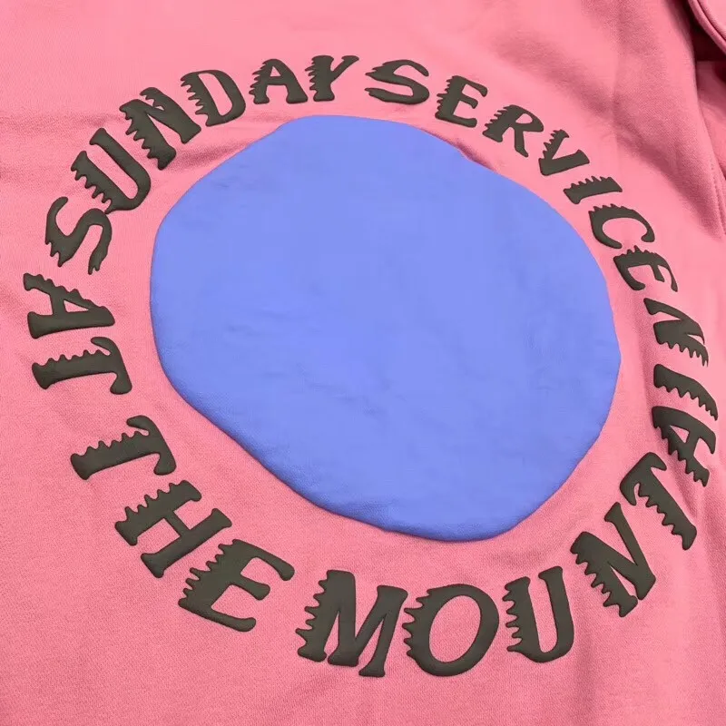 Мужские и женские толстовки Kanye West Sunday Service Holy Spirit CPFM.XYZ высококачественные