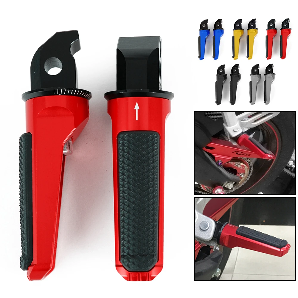 

CNC Foot Pegs Rear Passenger Pedal For HONDA CMX 500 REBEL CMX500 CB1100RS CB1100EX CBR650F CBR500R CB 1100 RS EX CBR 650F 500R