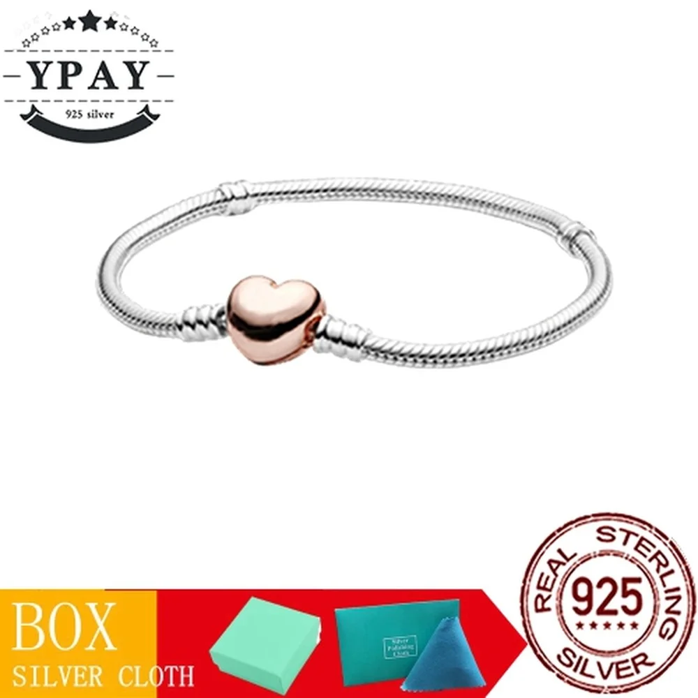 Роскошный Fit оригинальный и аутентичный с 100% 925 стерлингового серебра серебряный